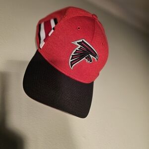 Red and Black Falcons Cap